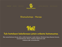 Tablet Screenshot of hierojaoulu.fi